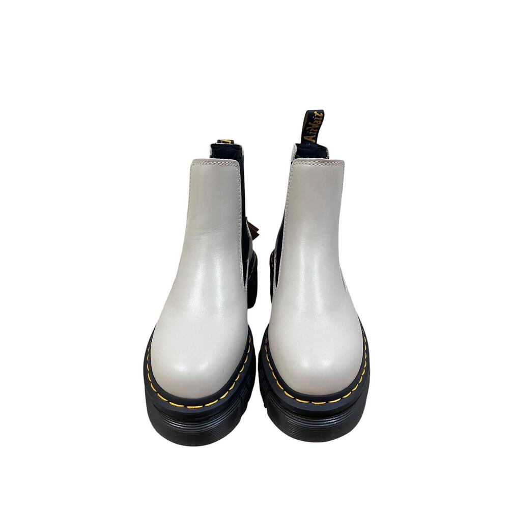 Dr. Martens Audrick Nappa Leather Platform Chelsea Boots Womens Size 6 EU 37 - Picture 3 of 8